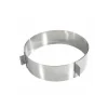 Cercle à pâtisserie en inox extensible 16-28 cm – Gobel