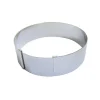 Cercle à pâtisserie inox extensible H 6,5cm - De Buyer