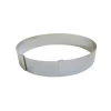 Cercle à pâtisserie inox extensible H4,5cm - De Buyer
