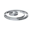 Cercle à tarte bord roulé perforé 8cm - De Buyer