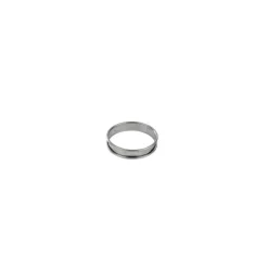 Cercle à Tarte Inox Ø 12 cm x H 2 cm - Gobel