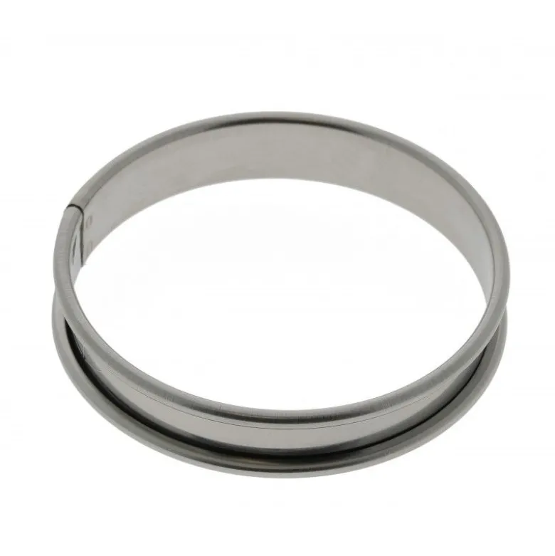 Cercle à tarte inox 7,5cm x10 - Mallard Ferrière