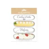 Cercle à tarte ovale 15cm x4 - ScrapCooking