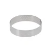 Cercle à tarte perforé 18,5cm Valrhona - De Buyer