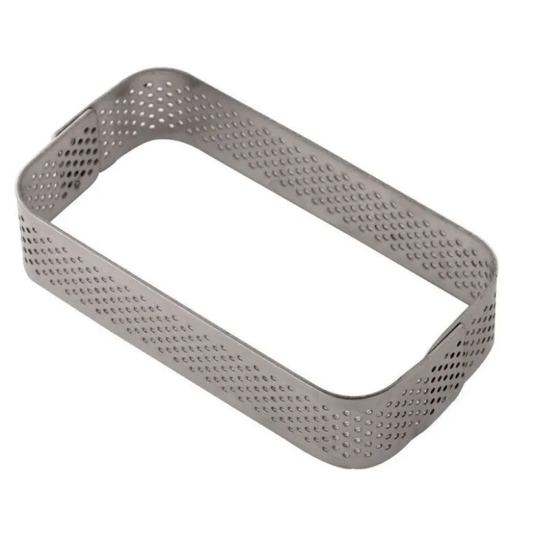 Cercle à tarte rectangle micro-perforé - Pavoni Italia