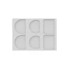 Chablons bûche silicone 3 formes - Silikomart