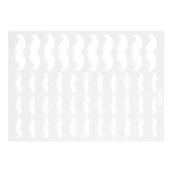 Chablon silione Moustaches x40 - Silikomart