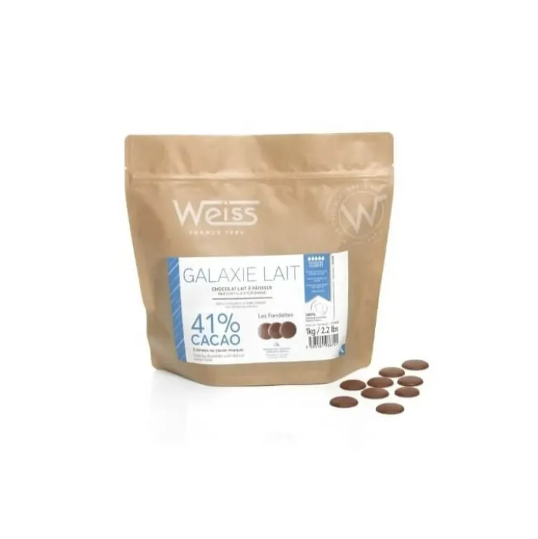 Chocolat au Lait 41% Galaxie 1 kg - Weiss