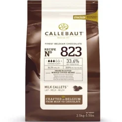 Chocolat au Lait 33,6% N°823 2,5kg - Callebaut