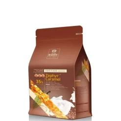 Chocolat Blanc Zéphyr™ Caramel 35% 2,5kg - Cacao Barry