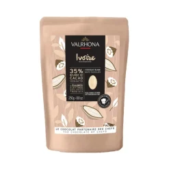 Chocolat de Couverture Blanc Ivoire 35% 250g - Valrhona