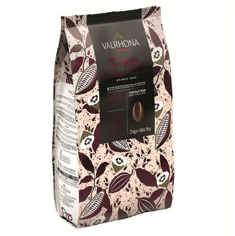 Chocolat de Couverture Cœur de Guanaja P125 3kg - Valrhona