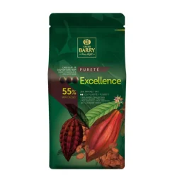 Chocolat de Couverture Excellence 55% 5kg - Cacao Barry