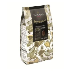 Chocolat de Couverture Noir Araguani 72% 3kg - Valrhona