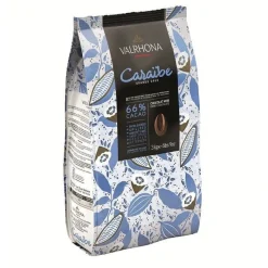 Chocolat de Couverture Noir Caraïbe 66% 3kg – Valrhona
