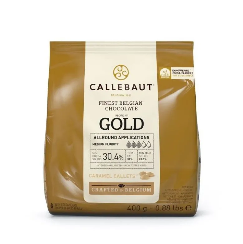 Chocolat Gold 30,4% 400g - Callebaut
