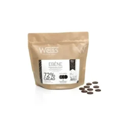 Chocolat Noir 72% Ebène 1 kg - Weiss