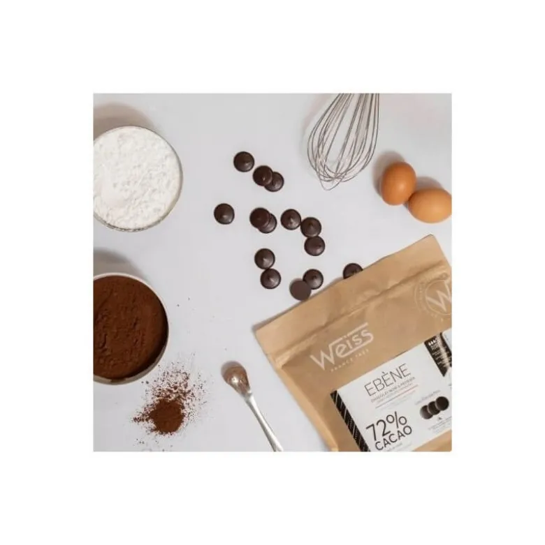 Chocolat Noir 72% Ebène 1 kg - Weiss