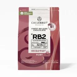 Chocolat Ruby 32,8% RB2 2,5kg - Callebaut