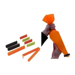 8 clips plastique Twixit - De Buyer