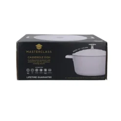 Cocotte fonte d'aluminium 20cm Lavande - MasterClass