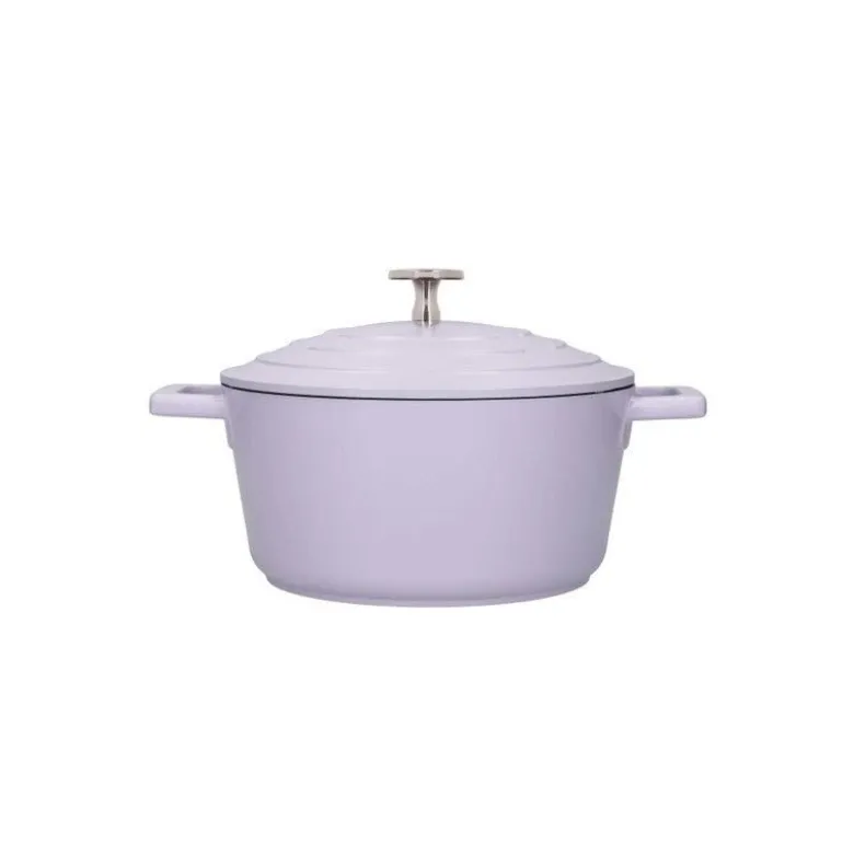 Cocotte fonte d'aluminium 20cm Lavande - MasterClass