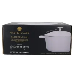 Cocotte fonte d'aluminium 24cm Lavande - MasterClass