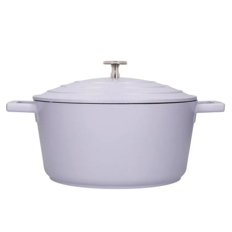 Cocotte fonte d'aluminium 24cm Lavande - MasterClass