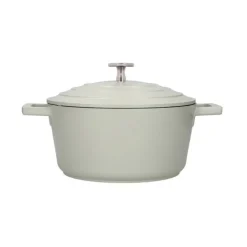 Cocotte fonte d'aluminium 28cm Menthe - MasterClass