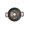 Cocotte fonte d'aluminium 20cm noir - MasterClass