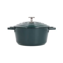 Cocotte fonte d'aluminium 24cm vert - MasterClass