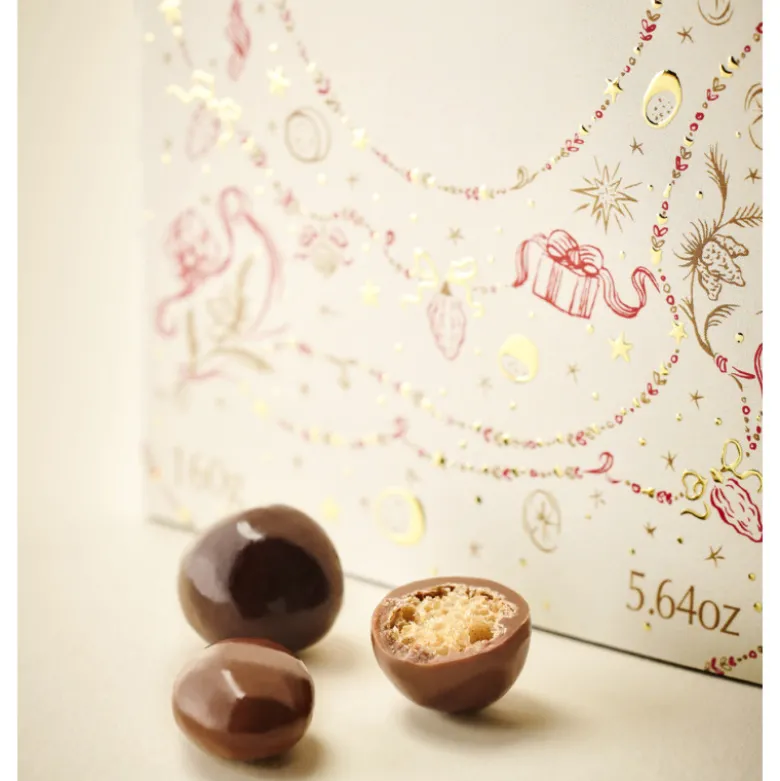Coffret Chocolat Noël Moments Gourmands 160 g - Valrhona