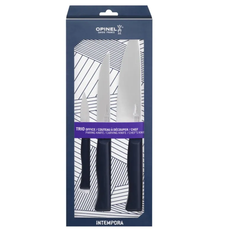 Coffret Couteaux de Cuisine Trio Intempora - Opinel