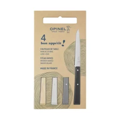 Coffret Couteaux de Table Minéral Bon Appétit ! x4 - Opinel