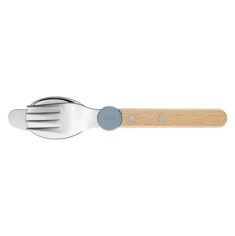 Coffret Couverts pour Enfant Bleu Pluie Le Petit Gourmet - Opinel