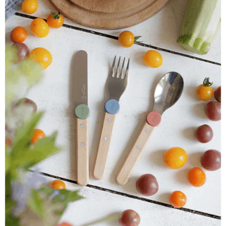 Coffret Couverts pour Enfant Panaché Le Petit Gourmet - Opinel