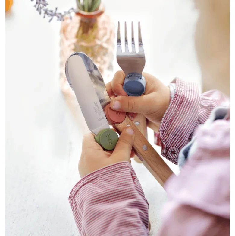 Coffret Couverts pour Enfant Panaché Le Petit Gourmet - Opinel