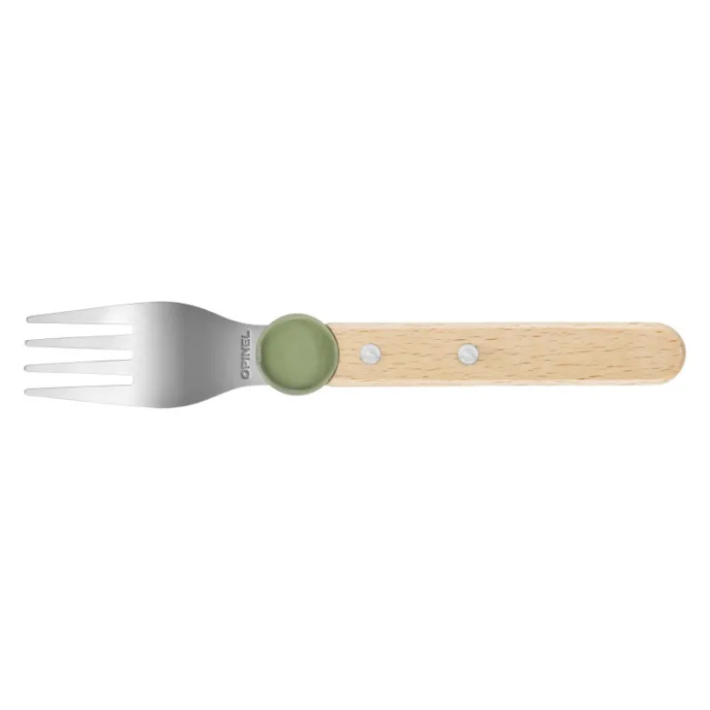 Coffret Couverts pour Enfant Vert Olive Le Petit Gourmet - Opinel