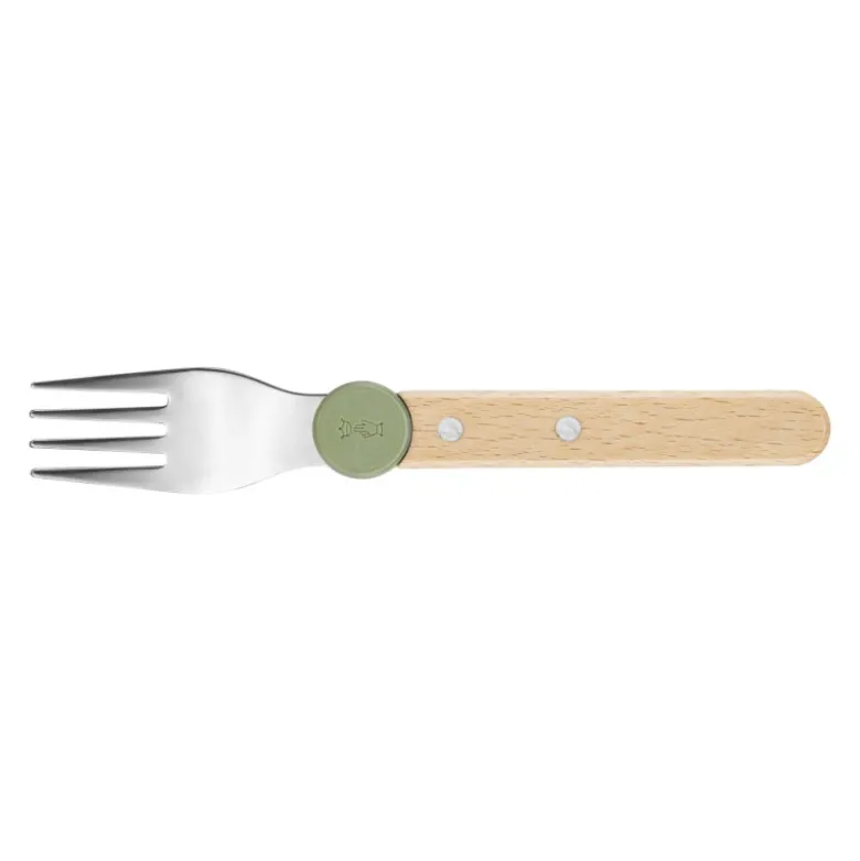 Coffret Couverts pour Enfant Vert Olive Le Petit Gourmet - Opinel