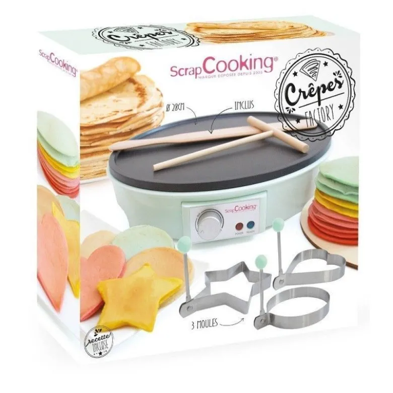 Coffret crêpes factory - ScrapCooking
