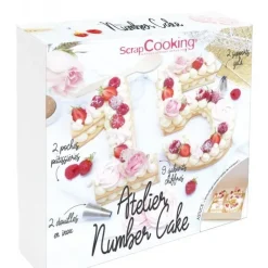 Coffret number cake - ScrapCooking