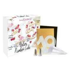 Coffret number cake - ScrapCooking