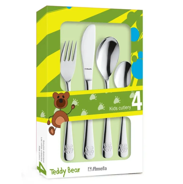 Coffret Ourson 4 Couverts Enfant - Amefa