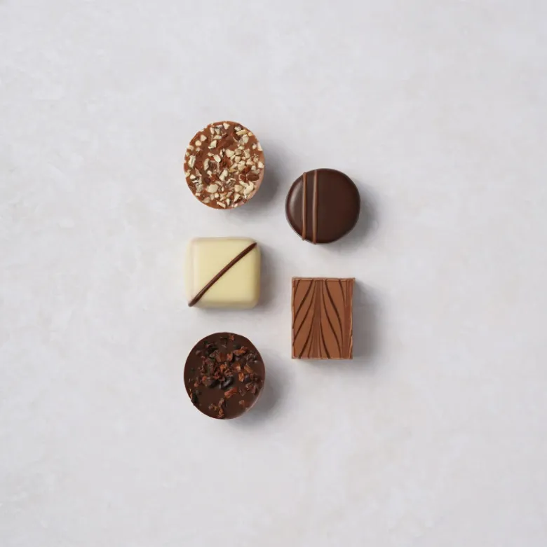 Coffret 15 Petits Délices 3 Chocolats - Valrhona