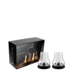 Coffret 2 Verres à Whisky + 2 Socles Rafraichissants - Peugeot