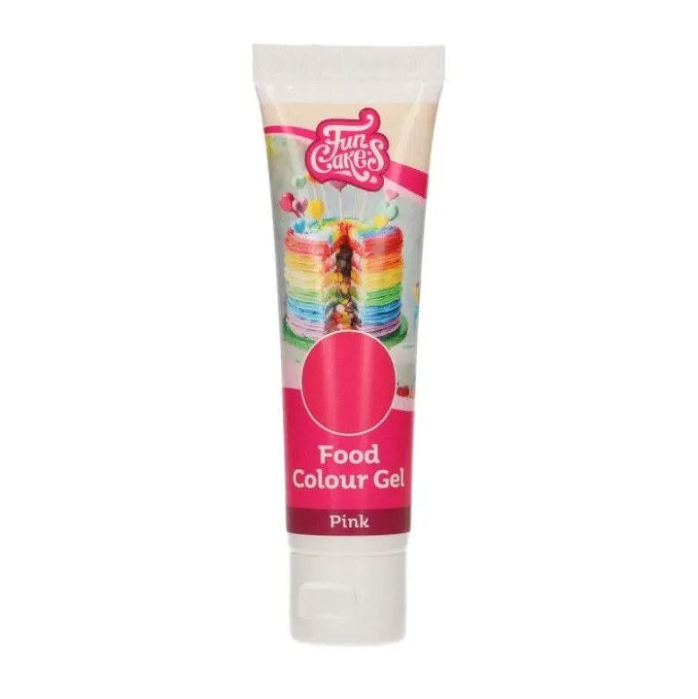 Colorant alimentaire gel Rose 30g - FunColours