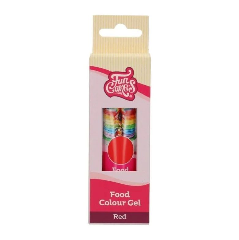 Colorant alimentaire gel Rouge 30g - FunColours