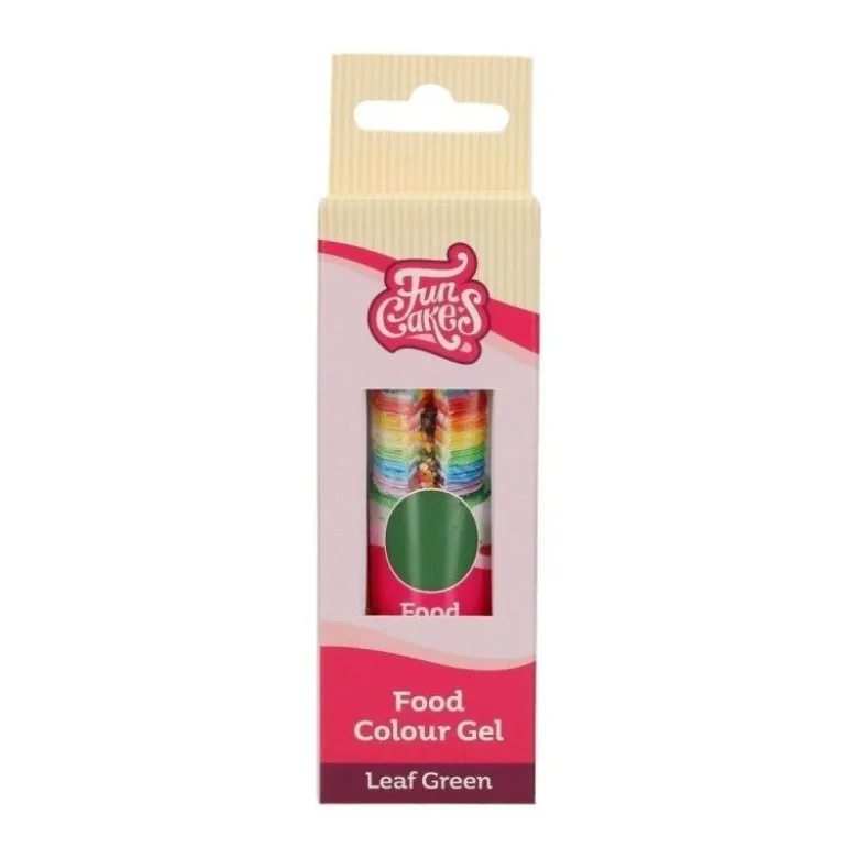 Colorant alimentaire gel vert feuille 30g - FunColours