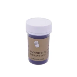 Colorant alimentaire poudre bleu brillant 10g - Sélectarôme