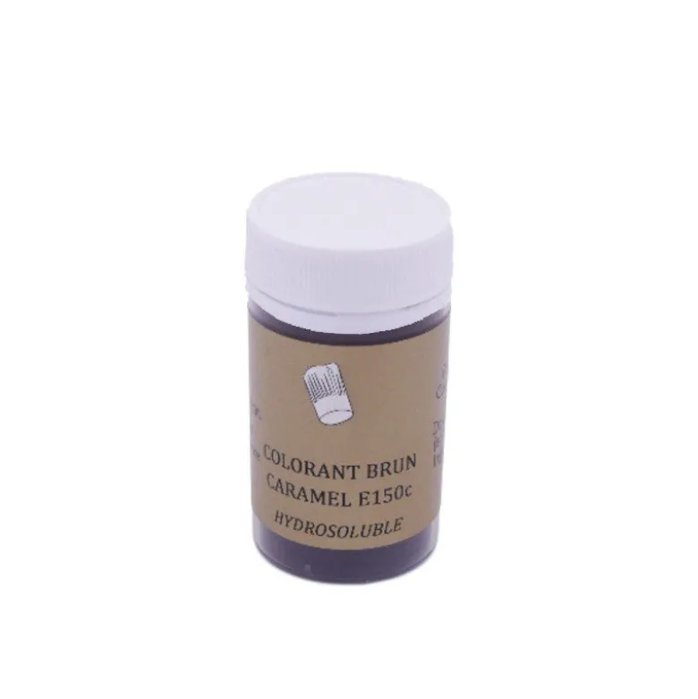 Colorant alimentaire poudre brun caramel 25g - Sélectarôme
